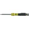 imageKlein Tools 32596 MultiBit Screwdriver Nut Driver Magnetic 8in1 HVAC Slide Drive Tool with Hex Phillips Schrader Bits Nut DriversKit