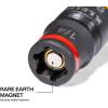 imageKlein Tools 32931 3in1 SAE Impact Socket Set 1 Flip Socket with 14 and 516 Nut Driver Sizes and 14Inch Bit Holder Impact Rated 2Inch Shaft3in1