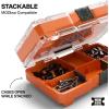 imageKlein Tools 33001S 20Piece Impact Driver Bit Set Slim PH2 T25 ProFlex Bit Set MODbox Compatible Storage Case Phillips and TORX Bits Organizing Bin and Tray