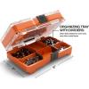 imageKlein Tools 33001S 20Piece Impact Driver Bit Set Slim PH2 T25 ProFlex Bit Set MODbox Compatible Storage Case Phillips and TORX Bits Organizing Bin and Tray