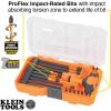imageKlein Tools 33804 ProFlex ImpactRated Interchangeable Ratcheting THandle Set Torsion Zone Magnetic Bit Holder SAE Metric TORX