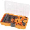 imageKlein Tools 33804 ProFlex ImpactRated Interchangeable Ratcheting THandle Set Torsion Zone Magnetic Bit Holder SAE Metric TORX
