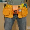 imageKlein Tools 42242 Carpenters Apron OnePiece Nail and Screw and Tool Pouch Apron with 36 to 52Inch Waist