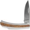imageKlein Tools 44034 Pocket Knife with Rosewood Insert Handle 258Inch Stainless Steel DropPoint Blade