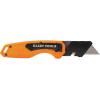 imageKlein Tools 44304 Folding FLICKBLADE Utility Knife Compact Removable Impact Driver 14Inch Nut Driver and 2 Phillips BitFlickblade