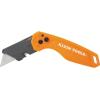 imageKlein Tools 44304 Folding FLICKBLADE Utility Knife Compact Removable Impact Driver 14Inch Nut Driver and 2 Phillips BitFlickblade