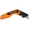 imageKlein Tools 44304 Folding FLICKBLADE Utility Knife Compact Removable Impact Driver 14Inch Nut Driver and 2 Phillips BitFlickblade