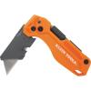 imageKlein Tools 44304 Folding FLICKBLADE Utility Knife Compact Removable Impact Driver 14Inch Nut Driver and 2 Phillips BitFlickblade w Driver