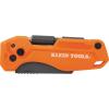imageKlein Tools 44304 Folding FLICKBLADE Utility Knife Compact Removable Impact Driver 14Inch Nut Driver and 2 Phillips BitFlickblade w Driver