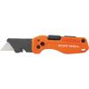 imageKlein Tools 44304 Folding FLICKBLADE Utility Knife Compact Removable Impact Driver 14Inch Nut Driver and 2 Phillips BitFlickblade w Driver