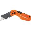 imageKlein Tools 44304 Folding FLICKBLADE Utility Knife Compact Removable Impact Driver 14Inch Nut Driver and 2 Phillips BitFlickblade w Driver