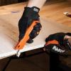 imageKlein Tools 44304 Folding FLICKBLADE Utility Knife Compact Removable Impact Driver 14Inch Nut Driver and 2 Phillips BitRetractable