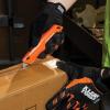 imageKlein Tools 44304 Folding FLICKBLADE Utility Knife Compact Removable Impact Driver 14Inch Nut Driver and 2 Phillips BitRetractable