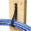 imageKlein Tools 450700 Stretch Cable Tie Roll Made in USA Cable Management for Cord and Wire with Dispenser Box Nylon Strap Mountable 75Foot