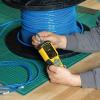 imageKlein Tools 501915 Cable Tester TDR Cable Length Meter Measures Electrical Data TwoWire and Romex Cables Includes Leads Carrying CaseCable Length Meter