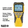 imageKlein Tools 501915 Cable Tester TDR Cable Length Meter Measures Electrical Data TwoWire and Romex Cables Includes Leads Carrying CaseTool Set