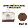 imageKlein Tools 510212 Heavy Duty Natural Canvas Tool Bag Tool Tote MultiPurpose Bag with Wide Hinged Opening and Leather Handles 12Inch16Inch