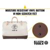 imageKlein Tools 510212 Heavy Duty Natural Canvas Tool Bag Tool Tote MultiPurpose Bag with Wide Hinged Opening and Leather Handles 12Inch18Inch