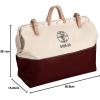 imageKlein Tools 510520 HighBottom Canvas Tool Bag 20Inch20Inch