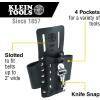 imageKlein Tools 5119 Tool Pouch Multi Tool Holder with 4 Pockets and Knife Holder is Great for Electrician Gifts4Pocket