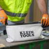imageKlein Tools 5139 Zipper Bag Canvas Tool Pouch to 125 x 7 x 07 Inch with Heavy Duty Brass Zipper Close Natural16Inch