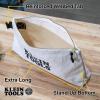 imageKlein Tools 5139 Zipper Bag Canvas Tool Pouch to 125 x 7 x 07 Inch with Heavy Duty Brass Zipper Close Natural16Inch