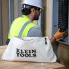imageKlein Tools 5139 Zipper Bag Canvas Tool Pouch to 125 x 7 x 07 Inch with Heavy Duty Brass Zipper Close Natural16Inch