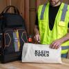 imageKlein Tools 5139 Zipper Bag Canvas Tool Pouch to 125 x 7 x 07 Inch with Heavy Duty Brass Zipper Close Natural16Inch