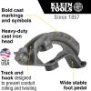 imageKlein Tools 51609 Iron Conduit Bender Head Made in USA for 34Inch EMT or 12Inch Rigid IMC use with Klein Tools Angle Setter Cat No 51612