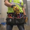 imageKlein Tools 5244 Tool Apron Tape Thong and Four Reinforced Pockets for Hand Tools Waist Size 32 to 53InchPockets