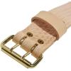 imageKlein Tools 5415L Tool Belt HeavyDuty Leather Work Belt for Contractors Construction Carpenters Electricians Framers Ironworkers LargeMedium