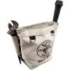 imageKlein Tools 5416TBR Tool Pouch Bolt Retention Tool Bag Constructed of No 4 Canvas with Reinforced Bottom Tunnel Connect 5 x 10 x 9Inch
