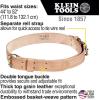 imageKlein Tools 5420XL Tool Belt HeavyDuty Rugged Leather Ironworker Belt XLargeXL