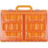 imageKlein Tools 54808MB MODbox Tall Compartment Box HalfWidth Tool Organizer Small Parts Tool Box with 10 Compartments 4 Removable Bins Stackable ModuleShort Box  Full Width