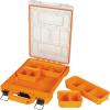 imageKlein Tools 54808MB MODbox Tall Compartment Box HalfWidth Tool Organizer Small Parts Tool Box with 10 Compartments 4 Removable Bins Stackable ModuleShort Box  Half Width