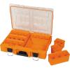 imageKlein Tools 54808MB MODbox Tall Compartment Box HalfWidth Tool Organizer Small Parts Tool Box with 10 Compartments 4 Removable Bins Stackable ModuleTall Box  Full Width
