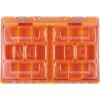 imageKlein Tools 54808MB MODbox Tall Compartment Box HalfWidth Tool Organizer Small Parts Tool Box with 10 Compartments 4 Removable Bins Stackable ModuleTall Box  Full Width