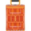 imageKlein Tools 54808MB MODbox Tall Compartment Box HalfWidth Tool Organizer Small Parts Tool Box with 10 Compartments 4 Removable Bins Stackable ModuleTall Box  Half Width