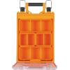imageKlein Tools 54808MB MODbox Tall Compartment Box HalfWidth Tool Organizer Small Parts Tool Box with 10 Compartments 4 Removable Bins Stackable ModuleTall Box  Half Width