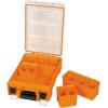 imageKlein Tools 54808MB MODbox Tall Compartment Box HalfWidth Tool Organizer Small Parts Tool Box with 10 Compartments 4 Removable Bins Stackable ModuleTall Box  Half Width