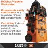 imageKlein Tools 54817MB MODbox Cup Holder AntiSpill SelfLeveling Swivel Modular Tool Storage System Side Mounting Accessory Easy OneHanded AttachmentOne Size