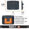imageKlein Tools 54875MB MODbox Case Adapter Modular System Side Rail Attachment OneHanded Release for Mounting Small Medium Cases to MODbox SystemOne Size