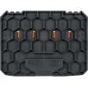 imageKlein Tools 54875MB MODbox Case Adapter Modular System Side Rail Attachment OneHanded Release for Mounting Small Medium Cases to MODbox SystemOne Size Pack of 2