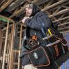 imageKlein Tools 554161014 Tool Bag with Shoulder Strap Has 40 Pockets for Tool Storage and Orange Interior10Inch Tote