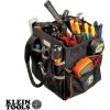 imageKlein Tools 554161014 Tool Bag with Shoulder Strap Has 40 Pockets for Tool Storage and Orange Interior10Inch Tote