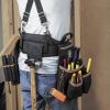 imageKlein Tools 55428 Tradesman Pro Electricians Padded Tool Belt and Tool Pouch Combo for Longwear Comfort and Durability Size LargeLarge
