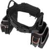 imageKlein Tools 55428 Tradesman Pro Electricians Padded Tool Belt and Tool Pouch Combo for Longwear Comfort and Durability Size LargeLarge