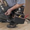imageKlein Tools 55428 Tradesman Pro Electricians Padded Tool Belt and Tool Pouch Combo for Longwear Comfort and Durability Size LargeLarge