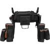 imageKlein Tools 55428 Tradesman Pro Electricians Padded Tool Belt and Tool Pouch Combo for Longwear Comfort and Durability Size LargeLarge