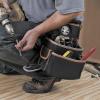 imageKlein Tools 55428 Tradesman Pro Electricians Padded Tool Belt and Tool Pouch Combo for Longwear Comfort and Durability Size LargeMedium